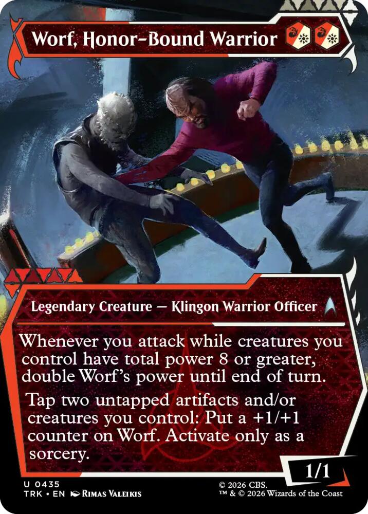 Worf, Honor-Bound Warrior (Showcase) (0435) (435) [Star Trek]
