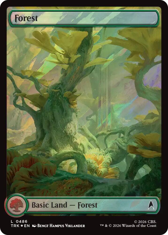 Forest (0486) (Surge Foil) (486) [Star Trek]