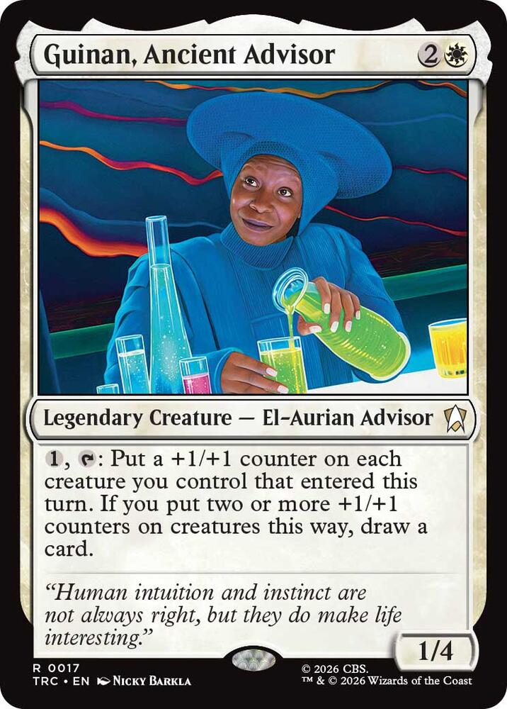 Guinan, Ancient Advisor (17) [Commander: Star Trek]