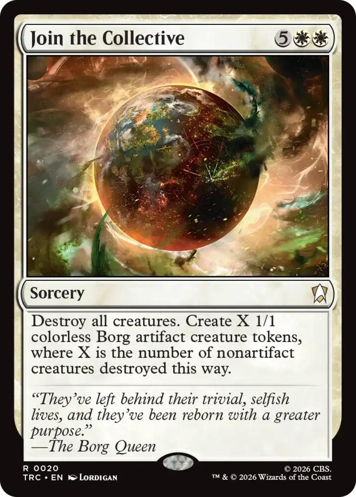 Join the Collective (Surge Foil) (20) [Commander: Star Trek]