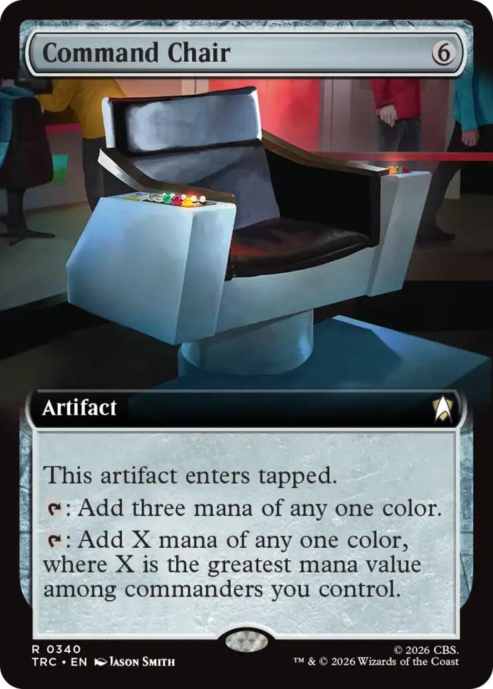 Command Chair (Extended Art) (340) [Commander: Star Trek]