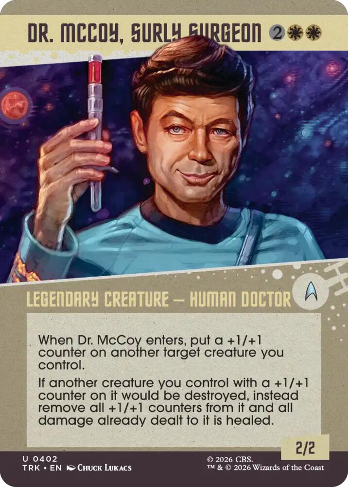 Dr. McCoy, Surly Surgeon (Showcase) (402) [Star Trek]