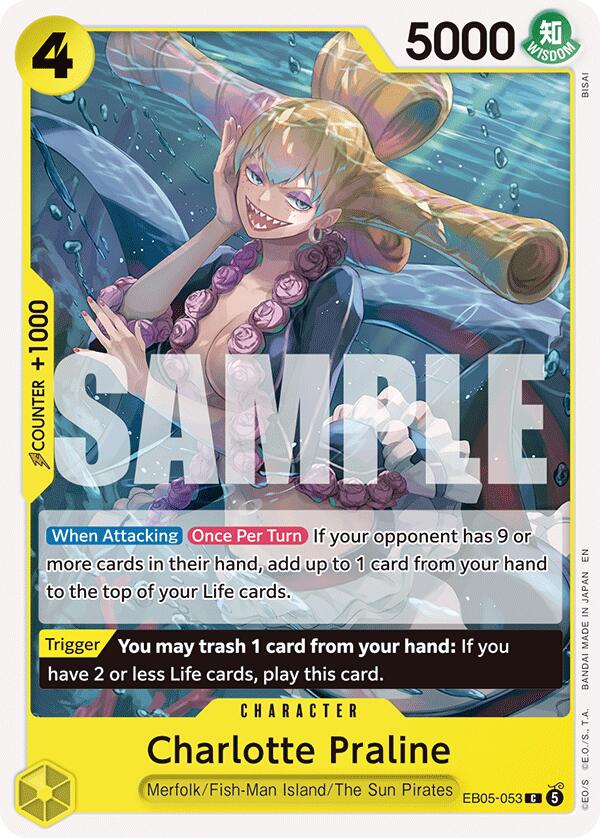Charlotte Praline (EB05-053) [Extra Booster: One Piece Heroines Edition Vol. 2]