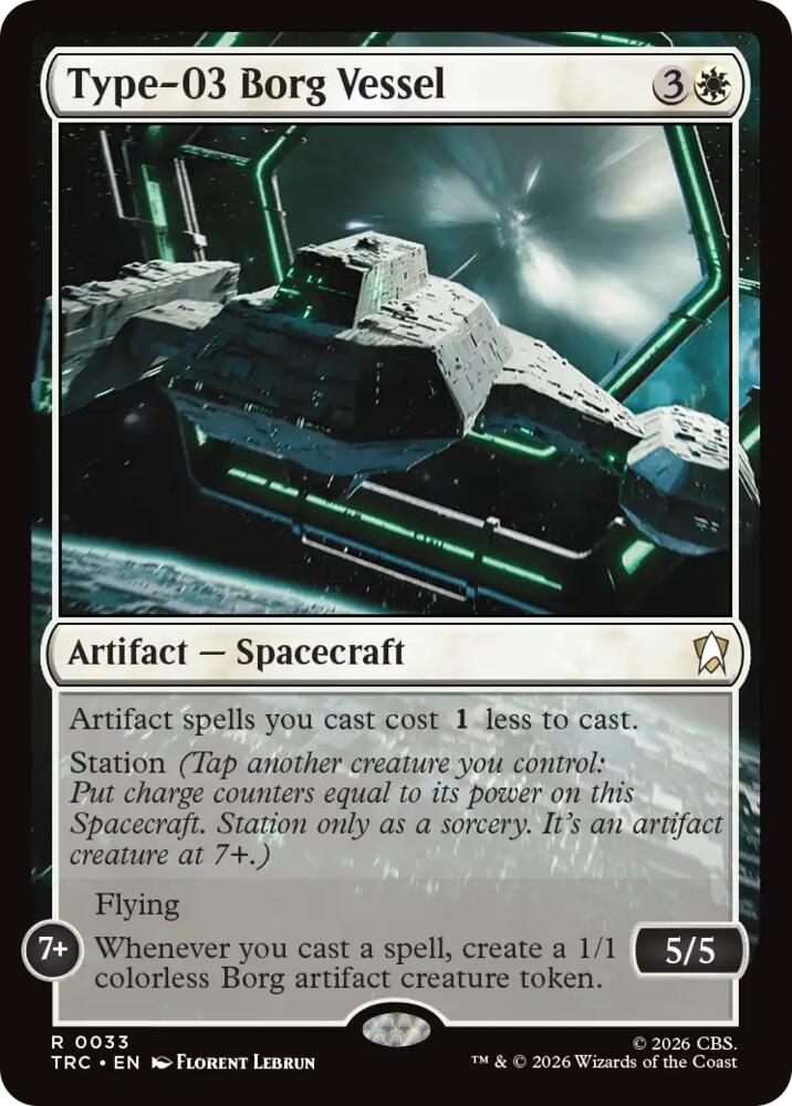Type-03 Borg Vessel (33) [Commander: Star Trek]