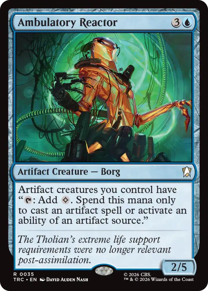Ambulatory Reactor (35) [Commander: Star Trek]