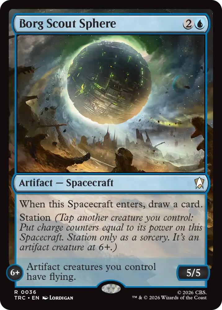 Borg Scout Sphere (36) [Commander: Star Trek]