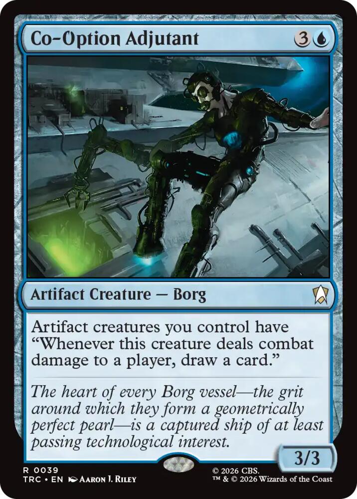 Co-Option Adjutant (Surge Foil) (39) [Commander: Star Trek]
