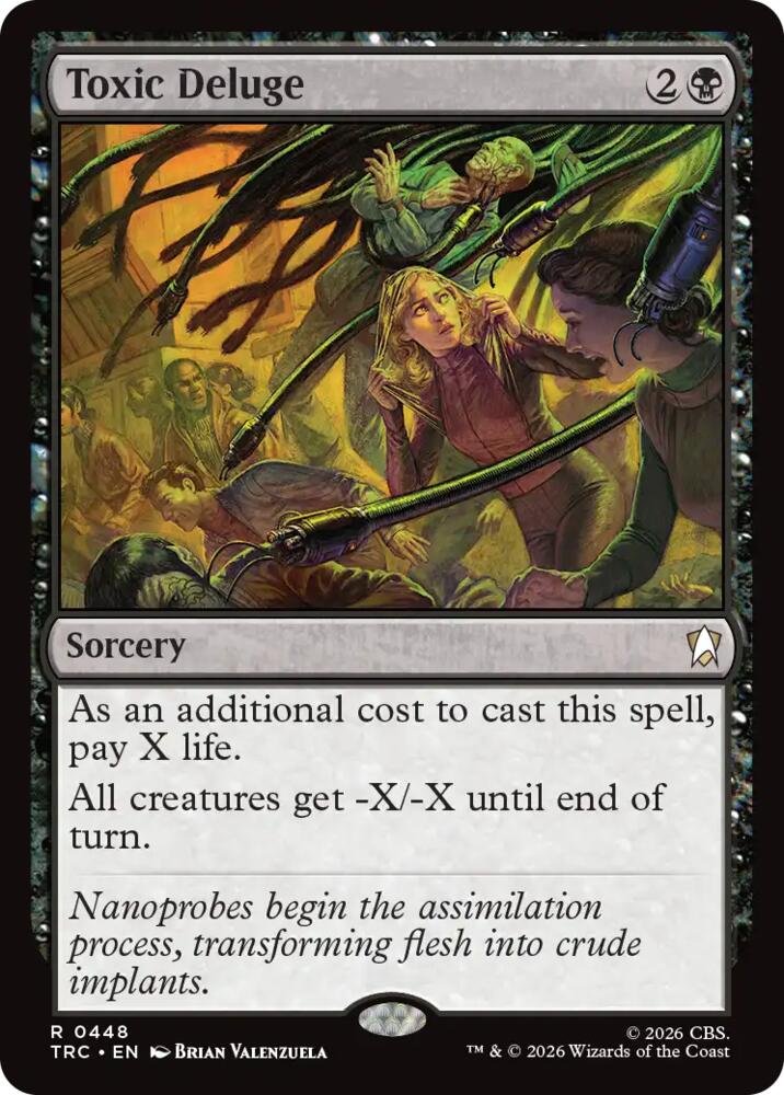 Toxic Deluge (Surge Foil) (448) [Commander: Star Trek]