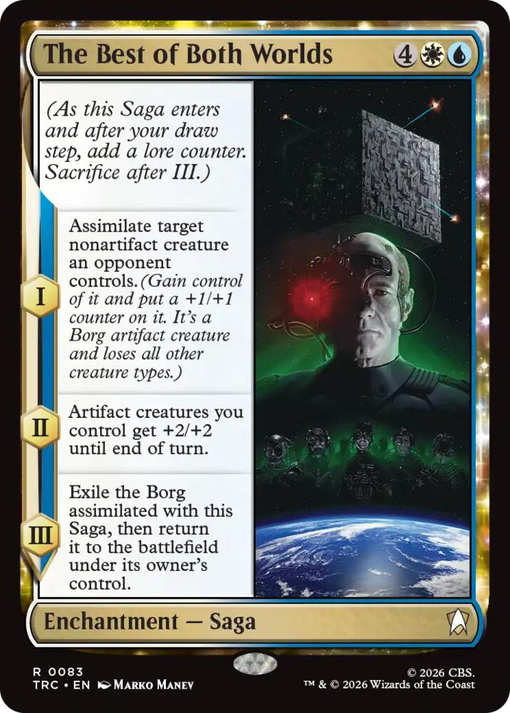 The Best of Both Worlds (Surge Foil) (83) [Commander: Star Trek]