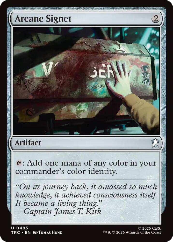 Arcane Signet (485) [Commander: Star Trek]