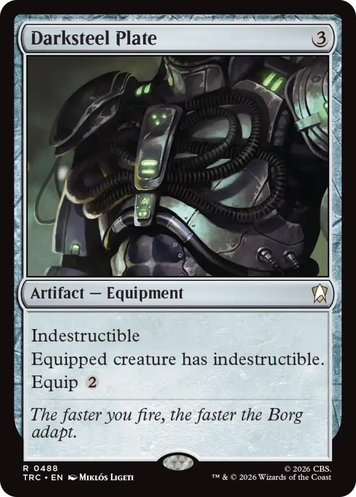 Darksteel Plate (488) [Commander: Star Trek]