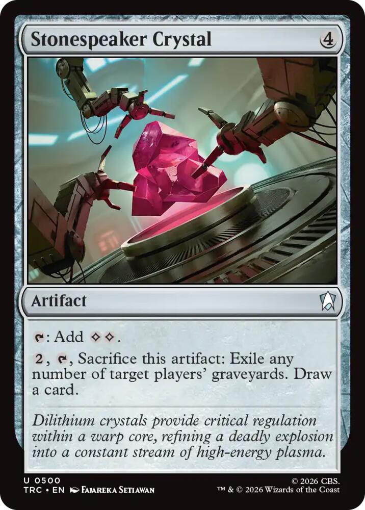 Stonespeaker Crystal (500) [Commander: Star Trek]