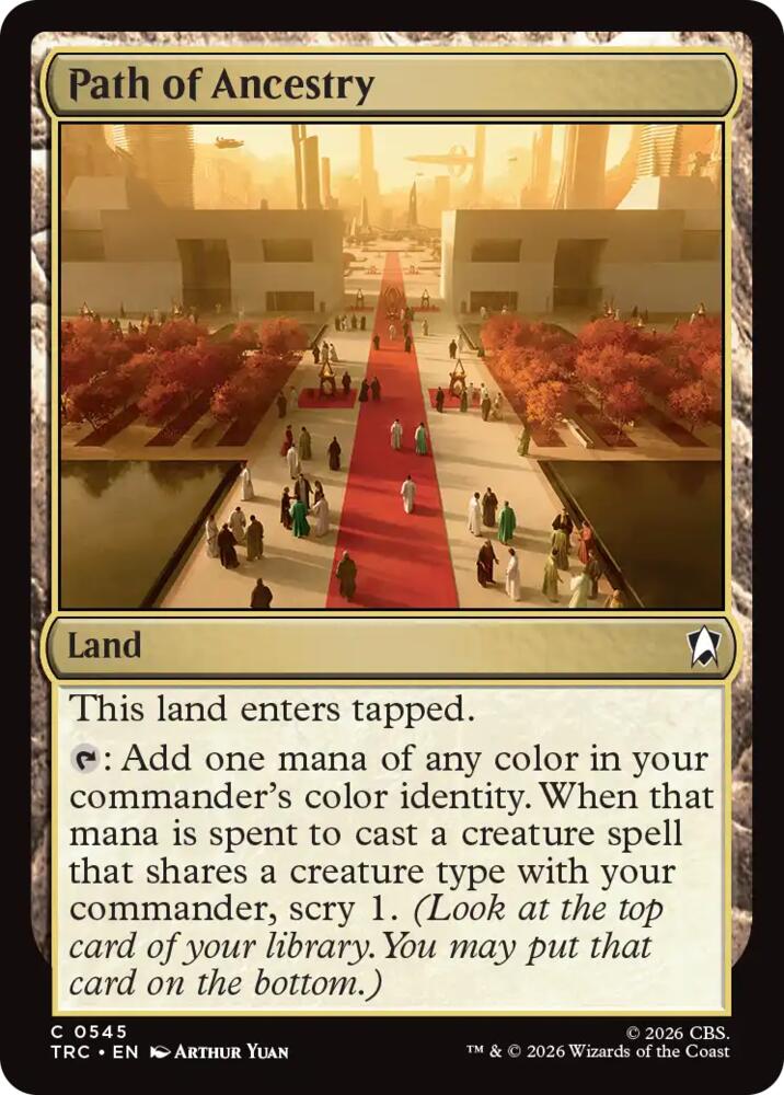 Path of Ancestry (545) [Commander: Star Trek]