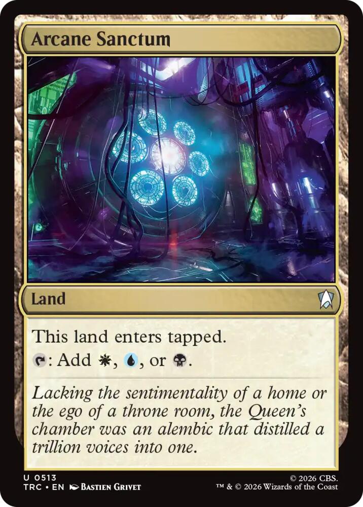 Arcane Sanctum (Surge Foil) (513) [Commander: Star Trek]