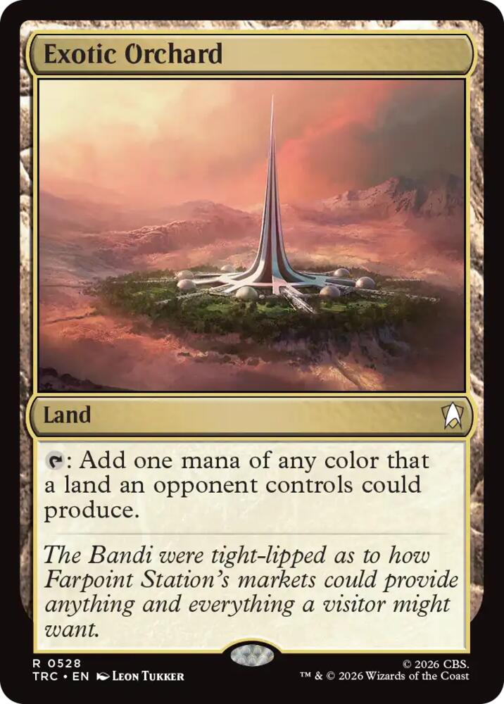 Exotic Orchard (Surge Foil) (528) [Commander: Star Trek]