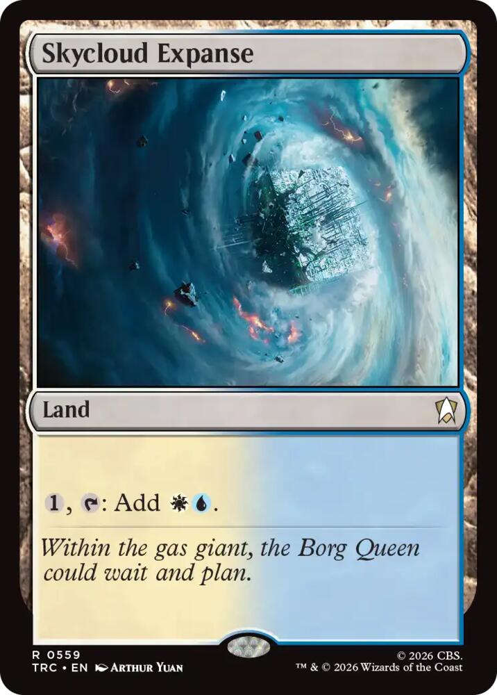 Skycloud Expanse (Surge Foil) (559) [Commander: Star Trek]