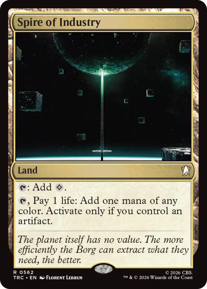 Spire of Industry (Surge Foil) (562) [Commander: Star Trek]