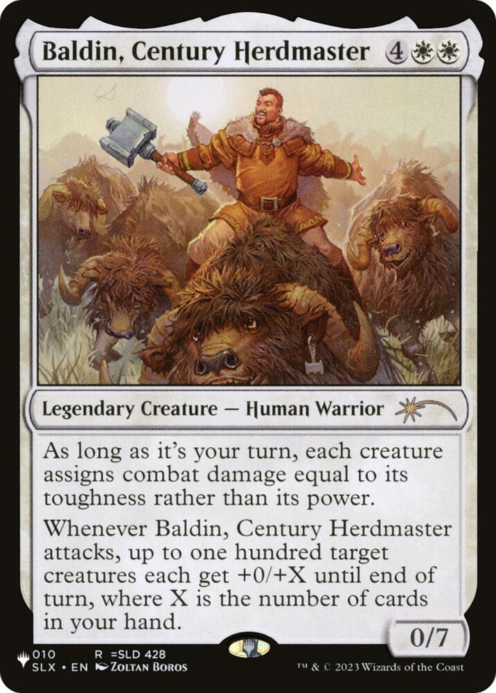 Baldin, Century Herdmaster (10) [The List Reprints]