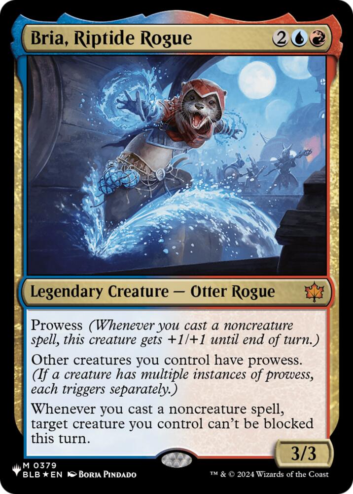 Bria, Riptide Rogue (379) [The List Reprints]