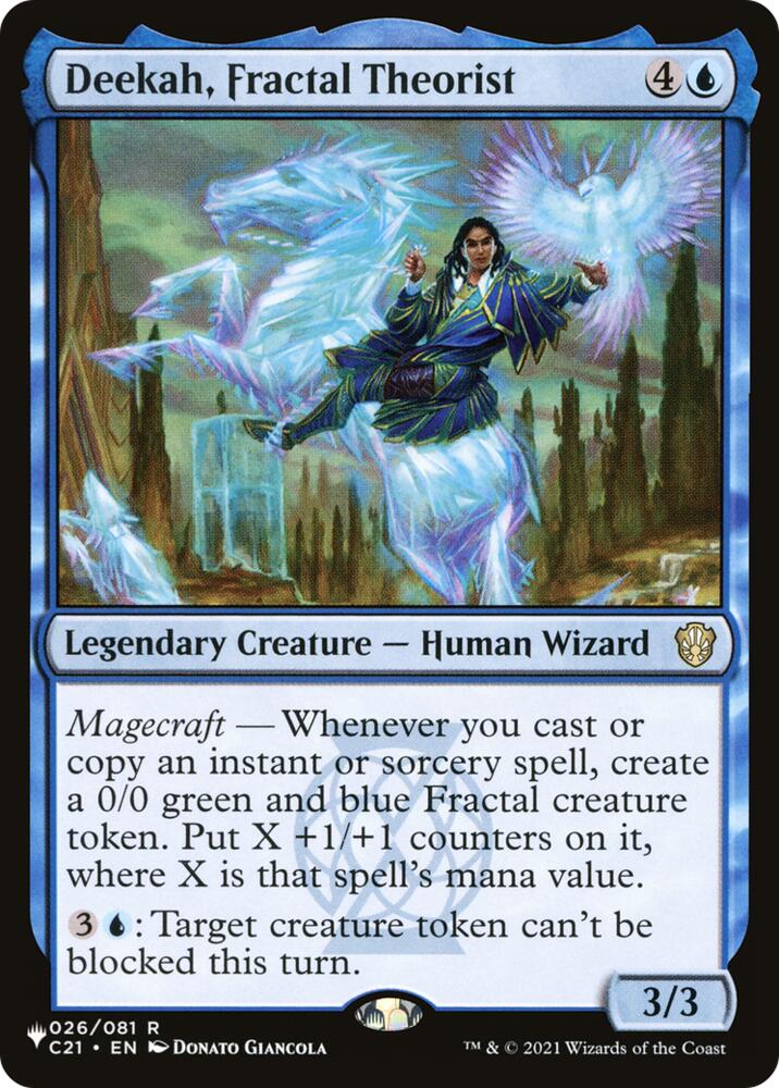 Deekah, Fractal Theorist (26) [The List Reprints]