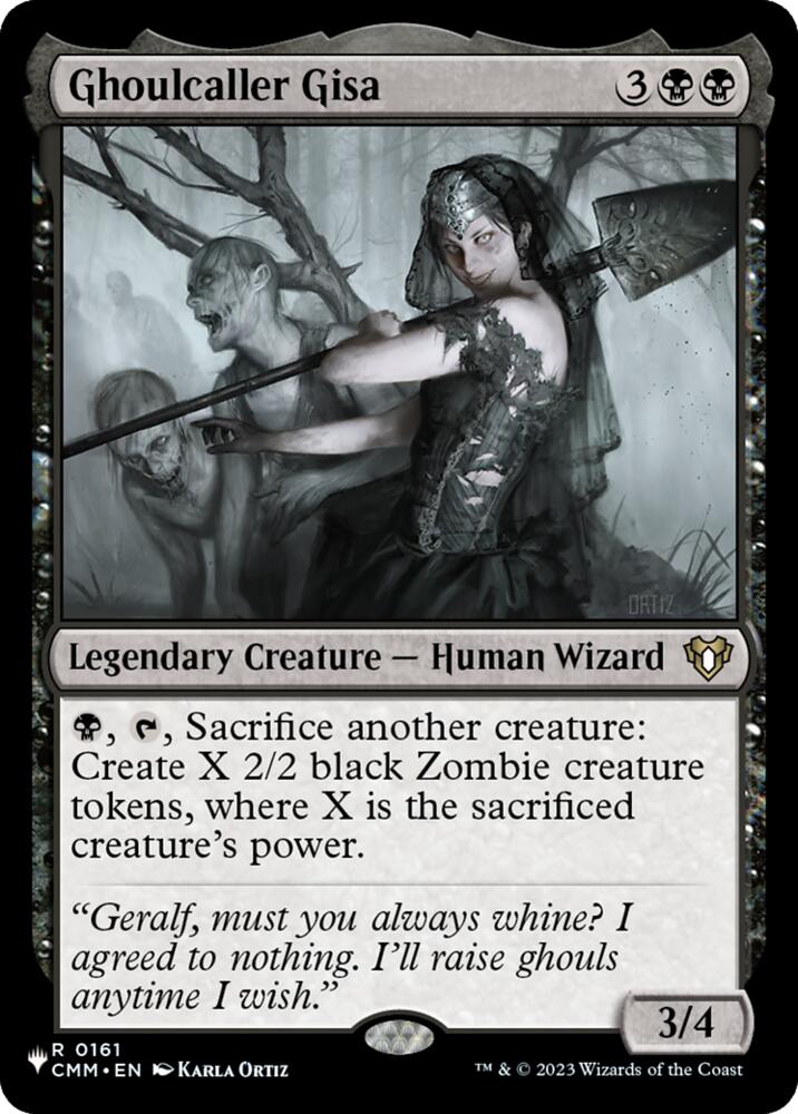 Ghoulcaller Gisa (161) [The List Reprints]