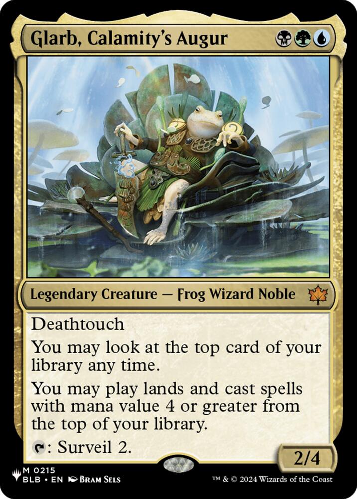 Glarb, Calamity's Augur (215) [The List Reprints]
