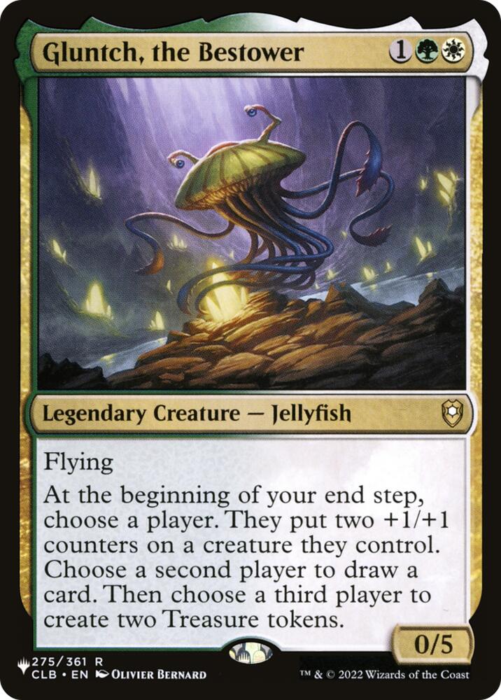 Gluntch, the Bestower (275) [The List Reprints]