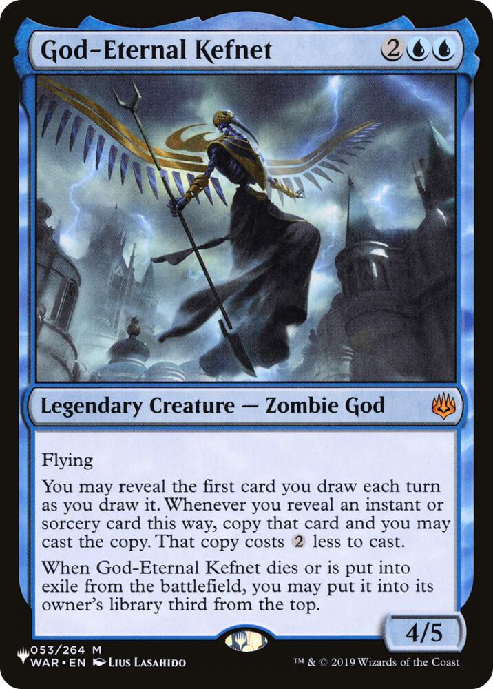 God-Eternal Kefnet (53) [The List Reprints]
