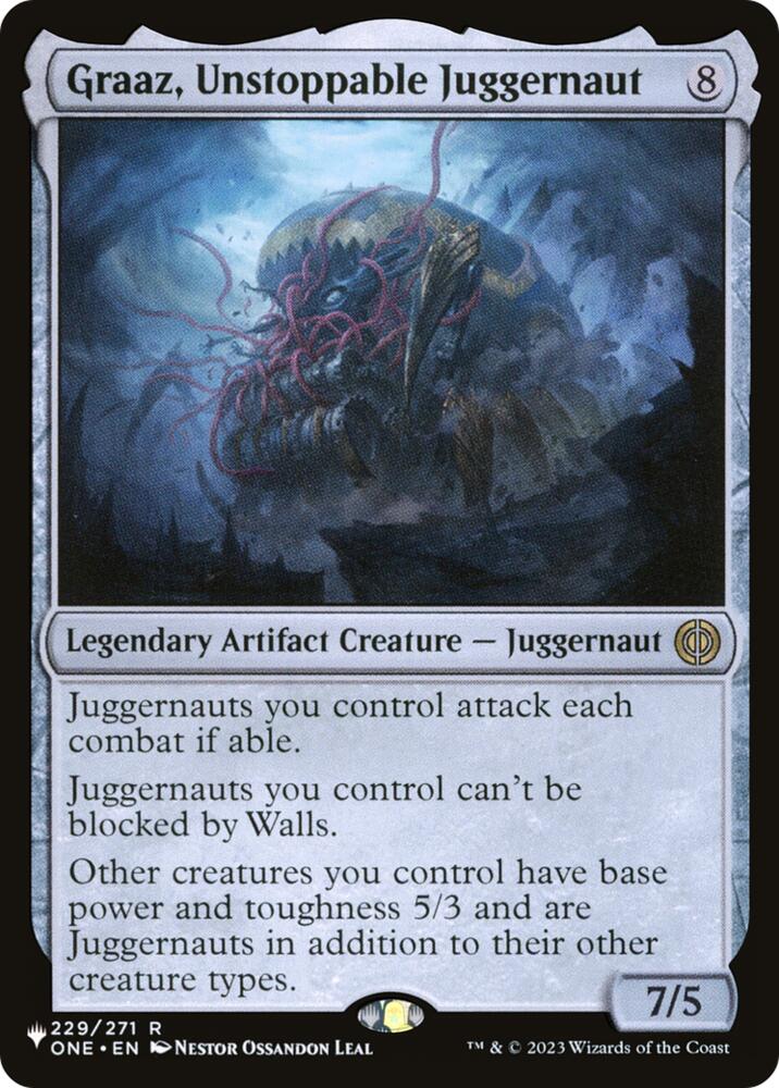 Graaz, Unstoppable Juggernaut (229) [The List Reprints]