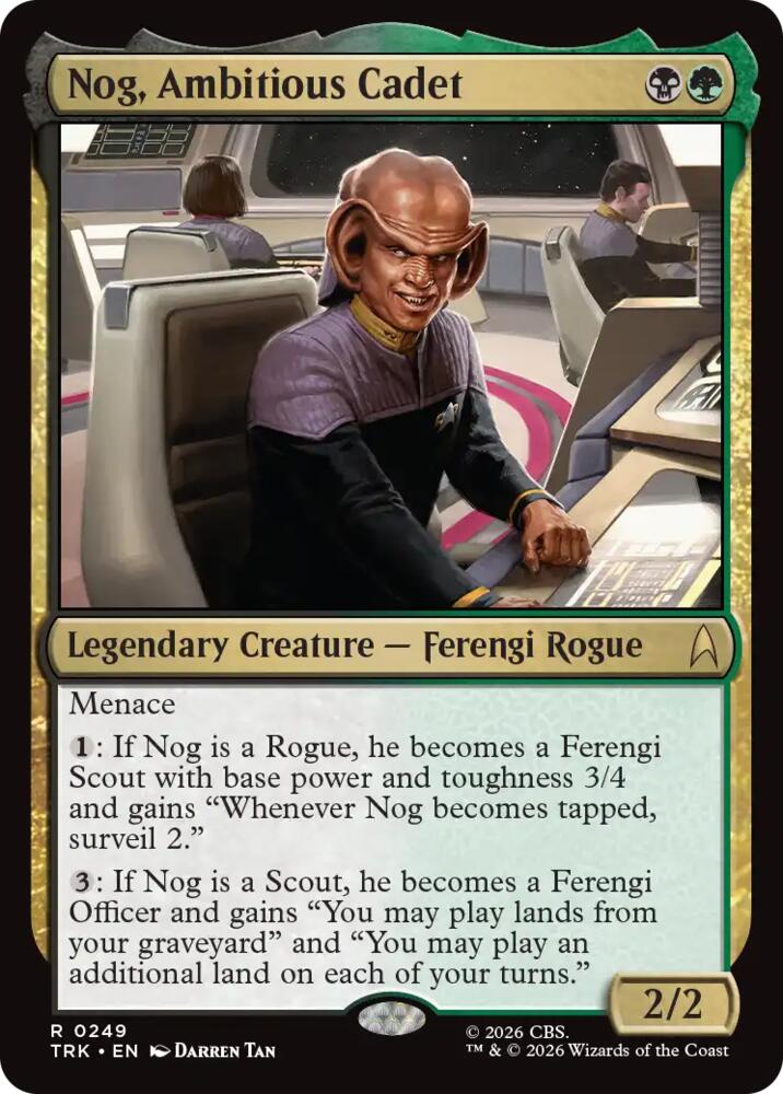Nog, Ambitious Cadet (249) [Star Trek]