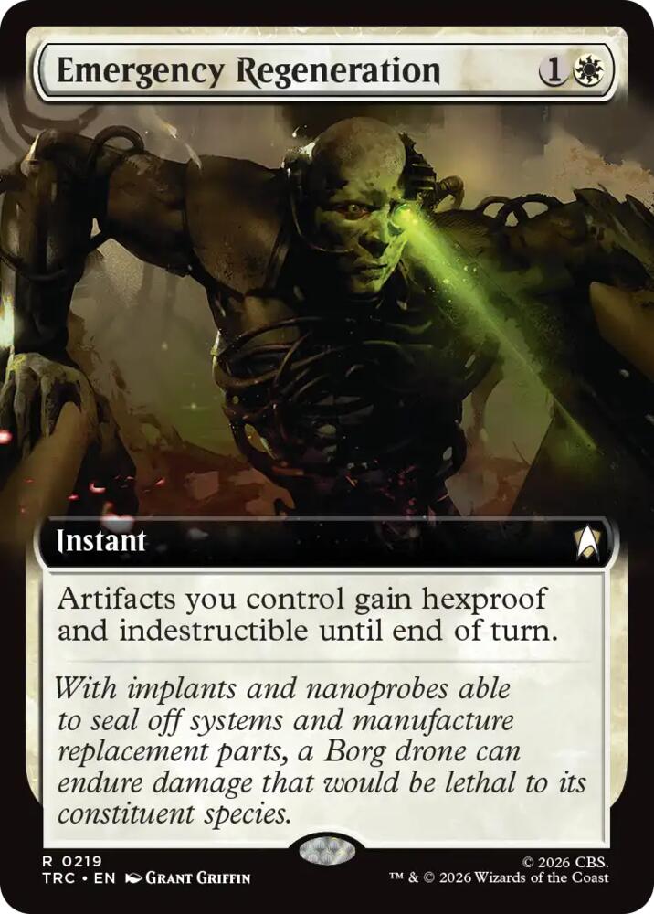 Emergency Regeneration (Extended Art) (219) [Commander: Star Trek]