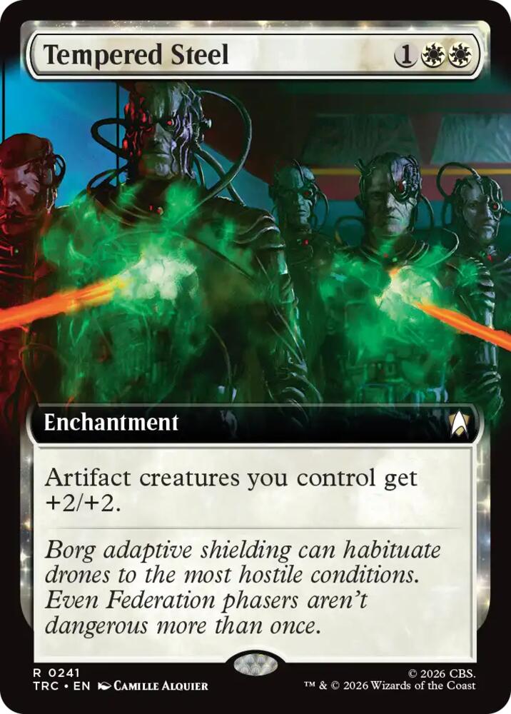Tempered Steel (Extended Art) (241) [Commander: Star Trek]