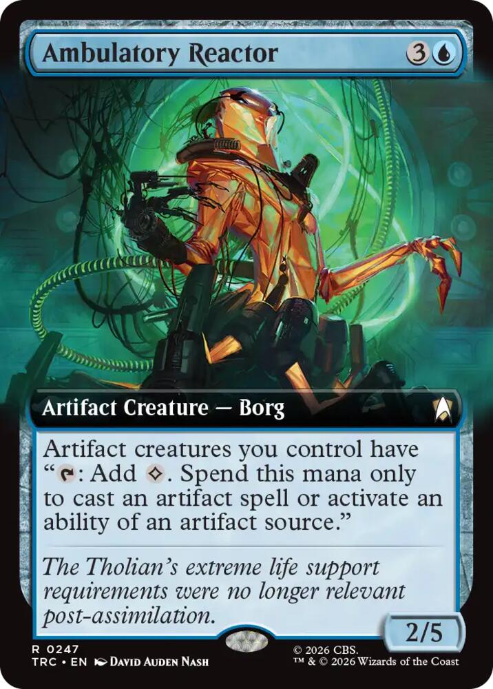 Ambulatory Reactor (Extended Art) (247) [Commander: Star Trek]