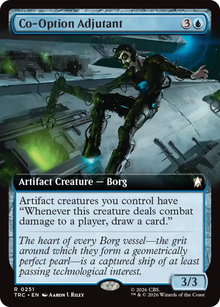 Co-Option Adjutant (Extended Art) (251) [Commander: Star Trek]