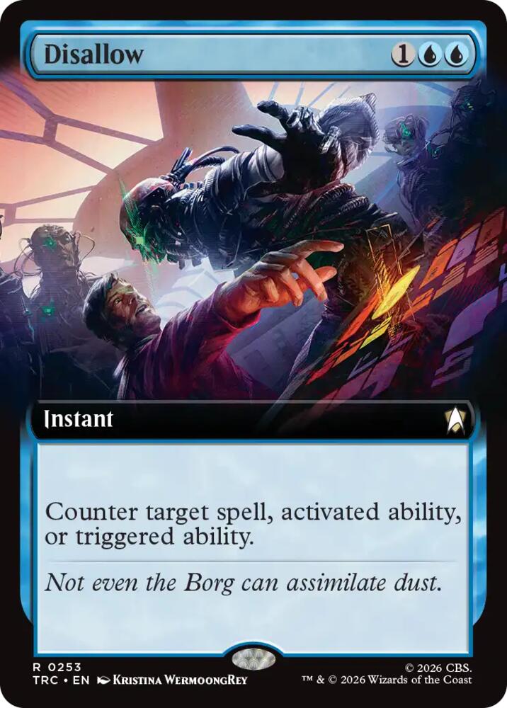 Disallow (Extended Art) (253) [Commander: Star Trek]
