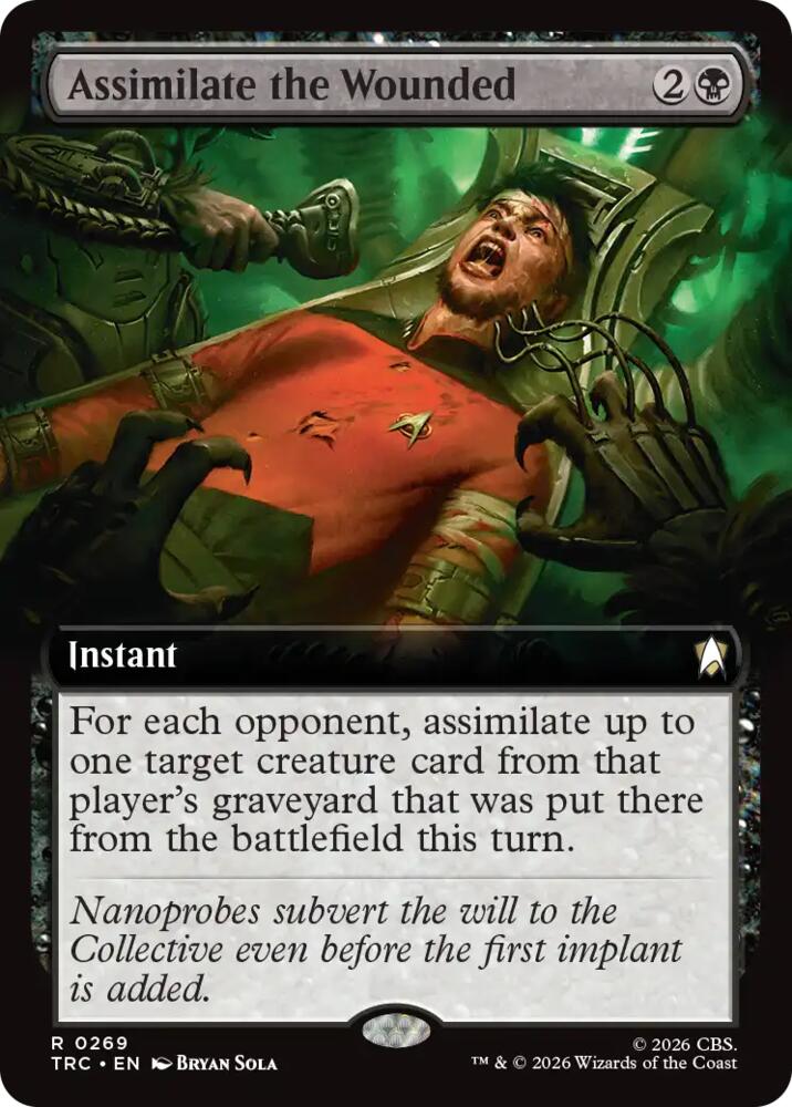 Assimilate the Wounded (Extended Art) (269) [Commander: Star Trek]