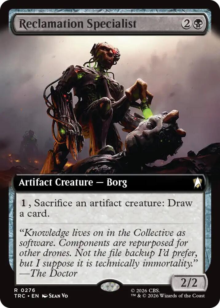 Reclamation Specialist (Extended Art) (276) [Commander: Star Trek]