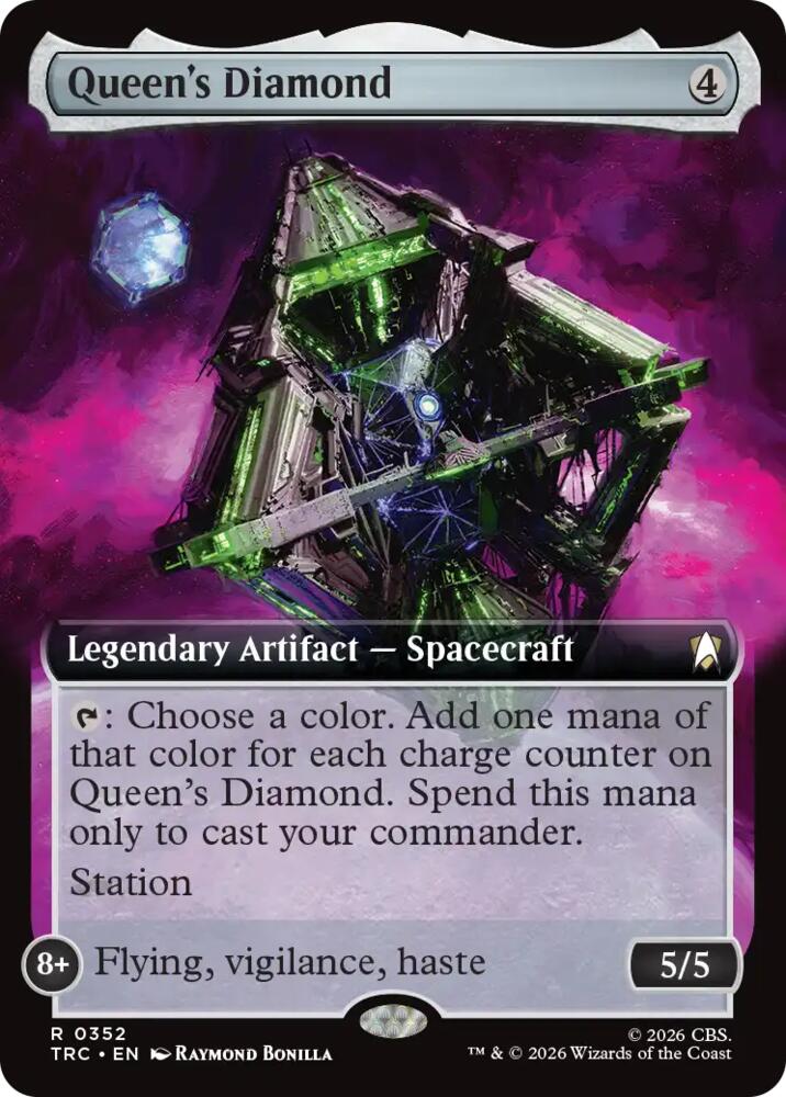 Queen's Diamond (Extended Art) (352) [Commander: Star Trek]