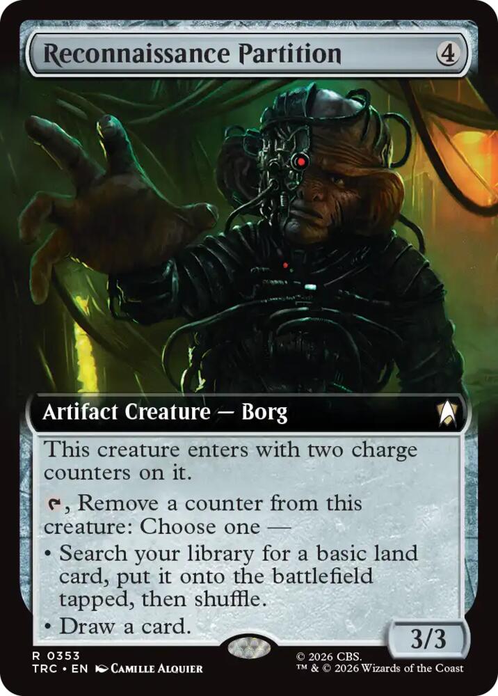 Reconnaissance Partition (Extended Art) (353) [Commander: Star Trek]