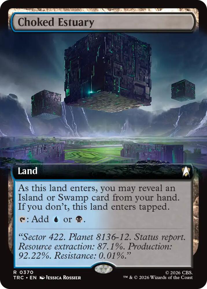 Choked Estuary (Extended Art) (370) [Commander: Star Trek]