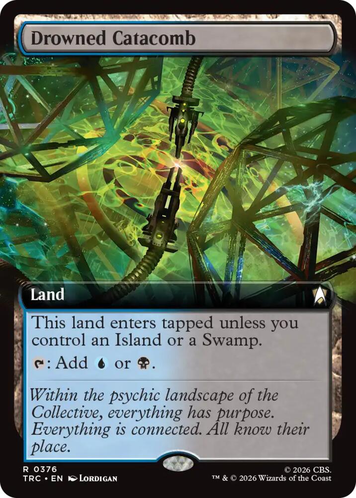 Drowned Catacomb (Extended Art) (376) [Commander: Star Trek]
