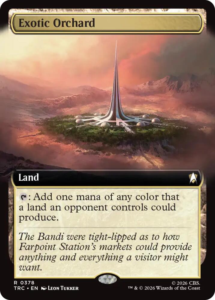 Exotic Orchard (Extended Art) (378) [Commander: Star Trek]