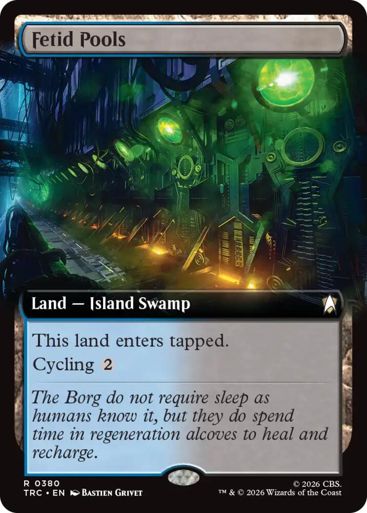 Fetid Pools (Extended Art) (380) [Commander: Star Trek]