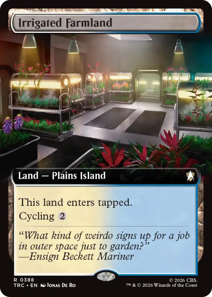 Irrigated Farmland (Extended Art) (388) [Commander: Star Trek]