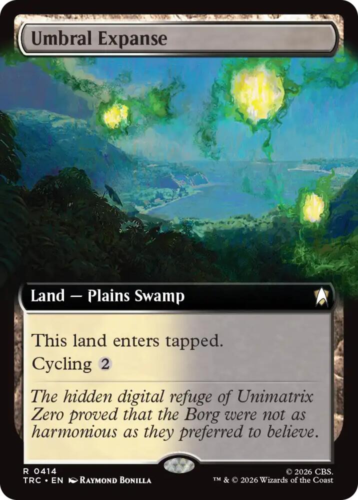 Umbral Expanse (Extended Art) (414) [Commander: Star Trek]