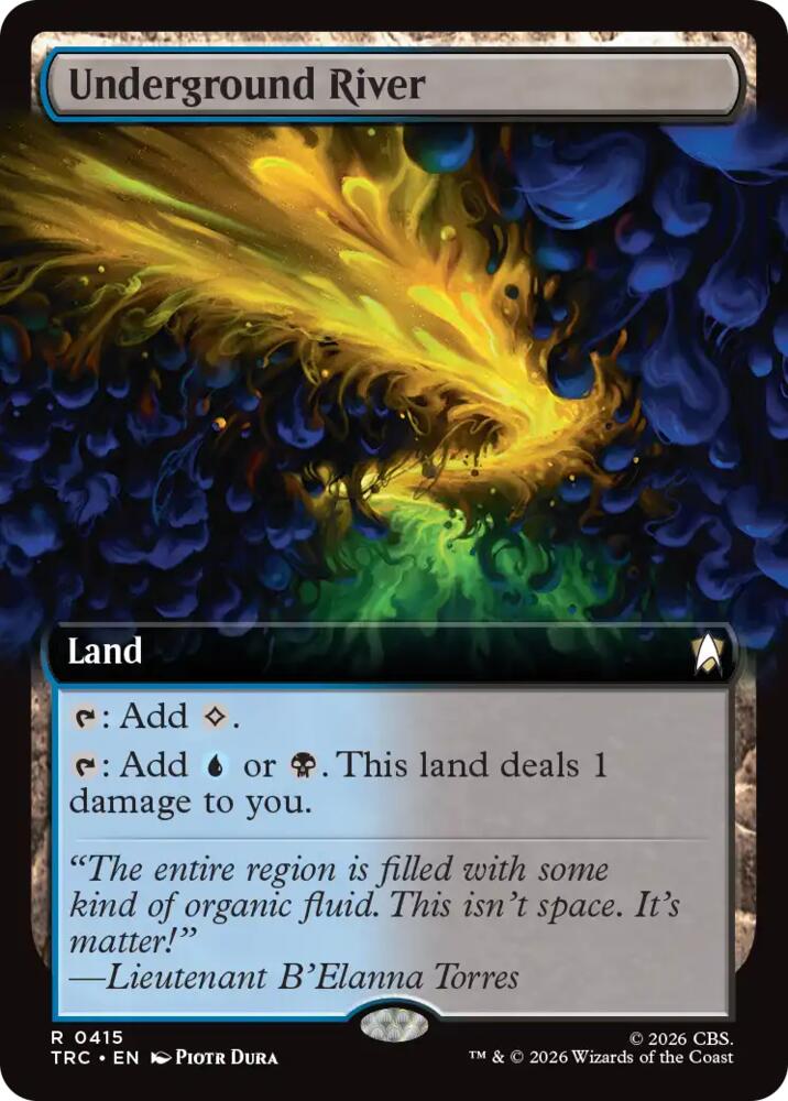 Underground River (Extended Art) (415) [Commander: Star Trek]