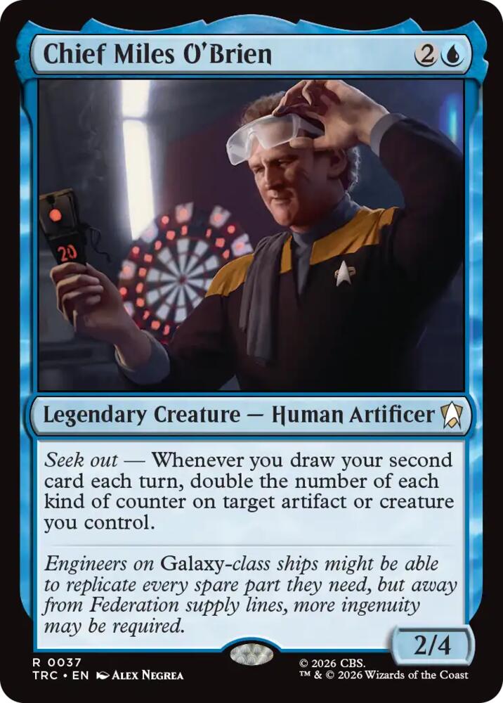 Chief Miles O'Brien (Surge Foil) (37) [Commander: Star Trek]