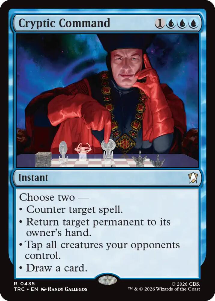 Cryptic Command (Surge Foil) (435) [Commander: Star Trek]
