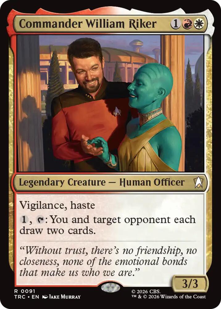 Commander William Riker (91) [Commander: Star Trek]