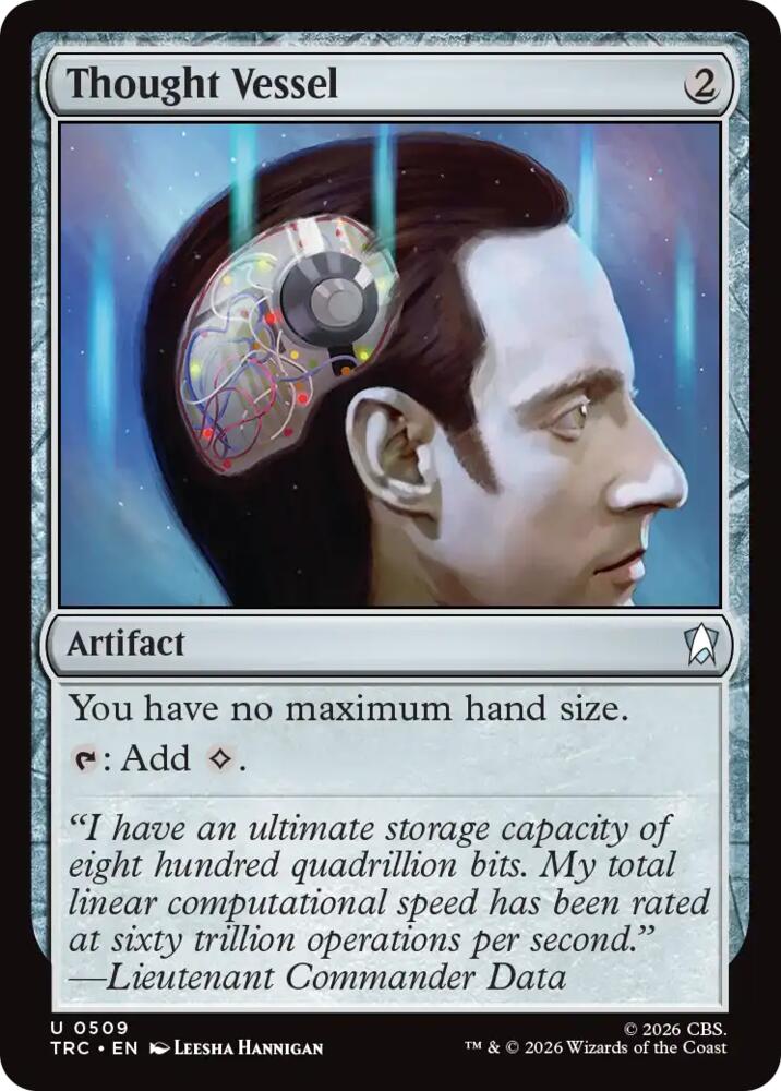 Thought Vessel (Surge Foil) (509) [Commander: Star Trek]